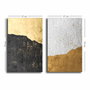 Wallity Conjunto de Lienzos Decorativos Multicolor (2 Piezas) 45 x 70 cm
